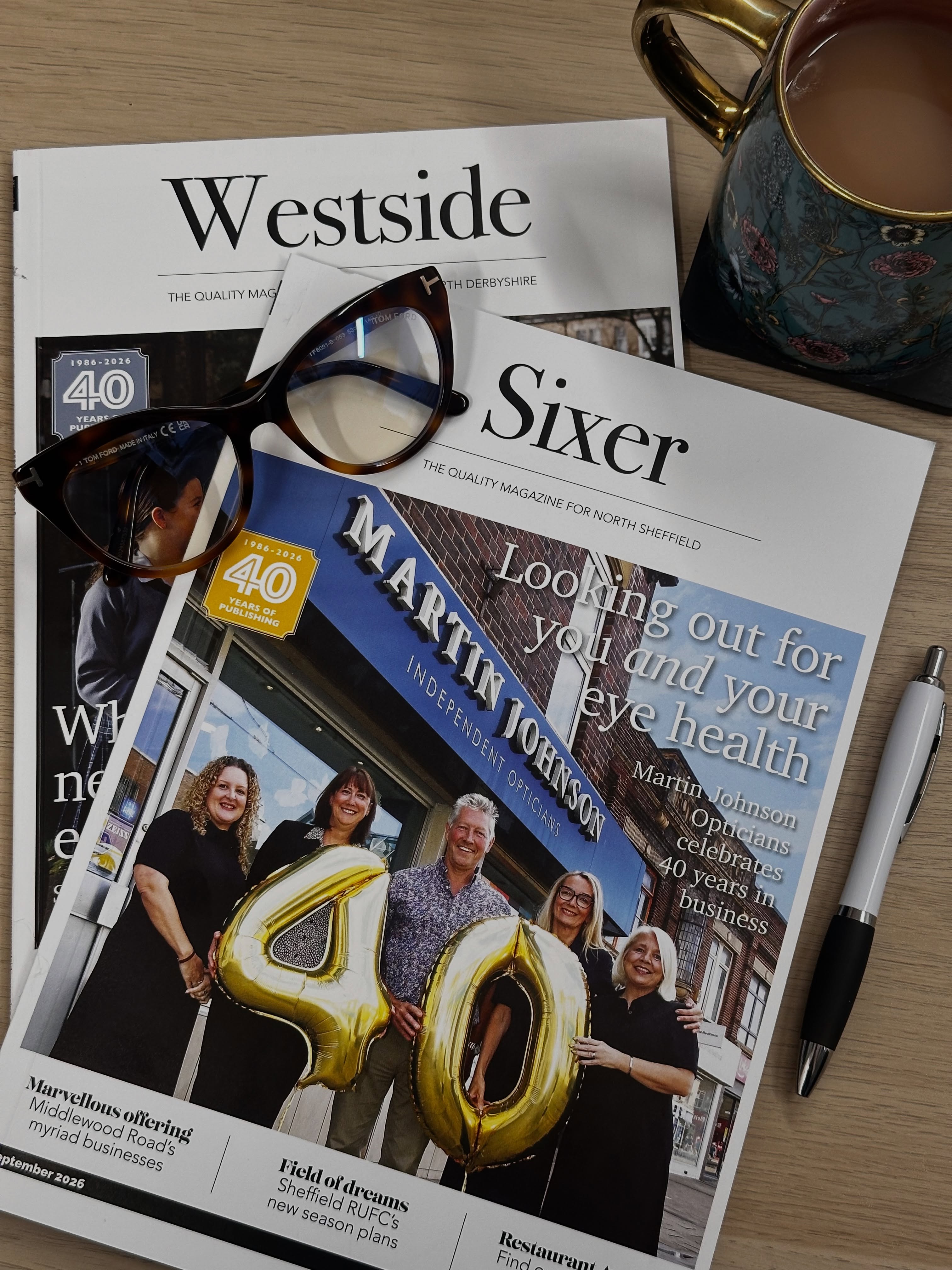 Look who’s on the front cover of the September’s Sixer Magazine 👀 It’s our 40th…